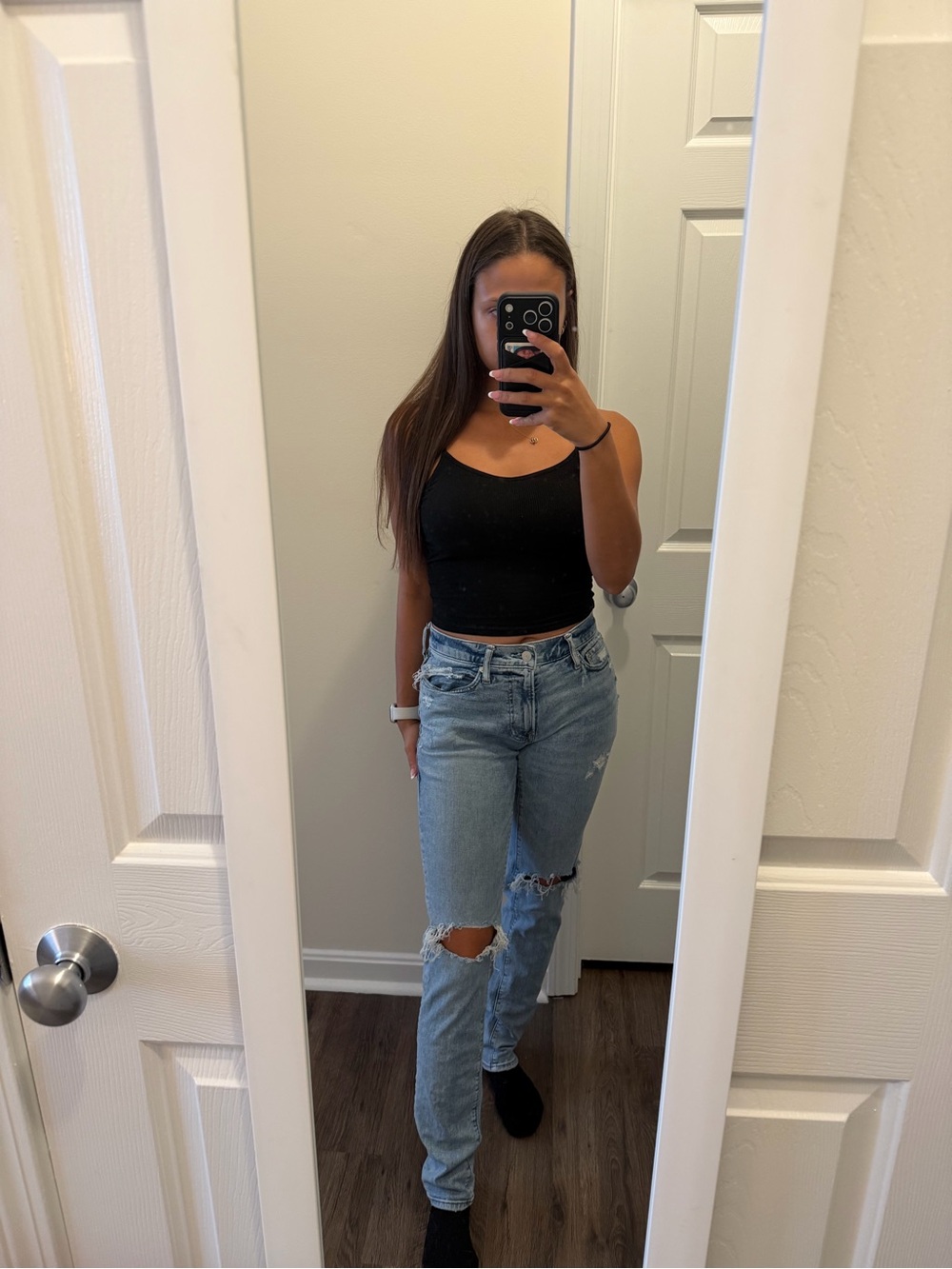 Abercrombie & Fitch Ripped Jeans